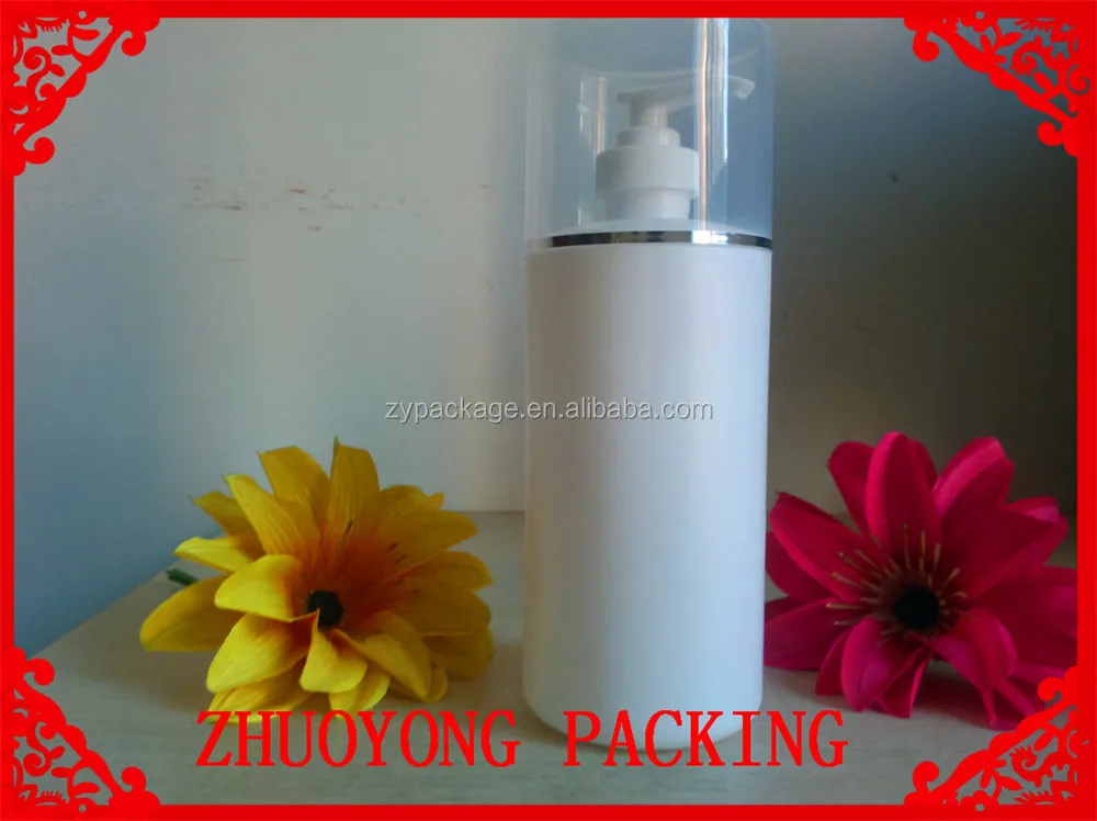 Luxurious Mini Plastic Hotel Shampoo Bottle Bathroom Cosmetic White