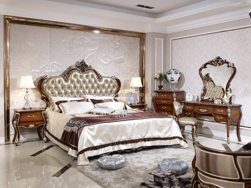 Uae Style Luxury Antique Bed Luxury Bedroom Furniture Set Solid Wood Bedroom Furniture Buy Royal Bedroom Furniture French Bedroom Furniture Antique