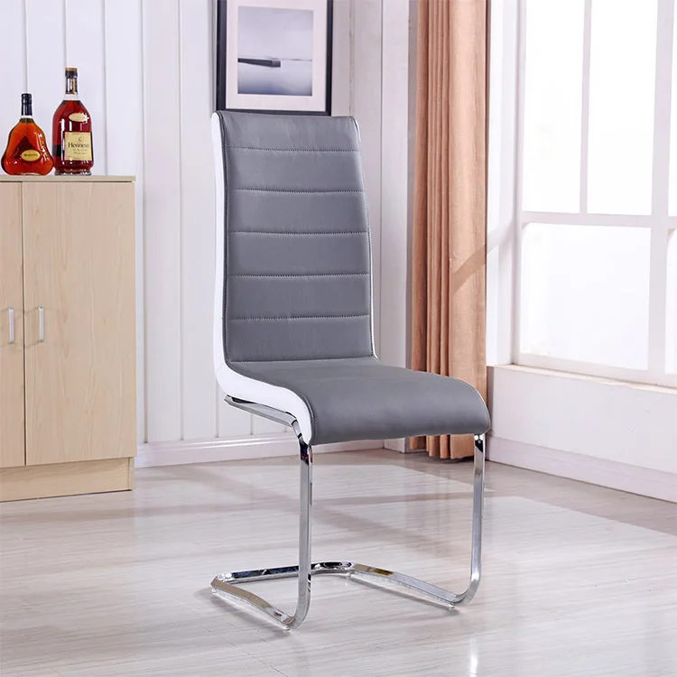 Factory Direct Selling Office Chair Gray White Dining Chair Wholesale