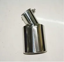 For Ford Fiesta EcoSport 2008 2014 Car Styling Stainless Steel Exhaust Pipe Tail Pipe Muffler Auto Accessories 1pcs