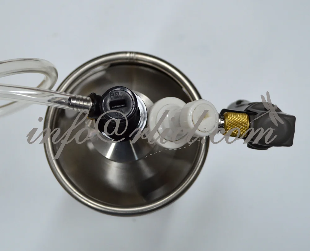 Home Brew Fitting Bar Home Brew Keg Sodas 3.6l Growler With Co2 Charger