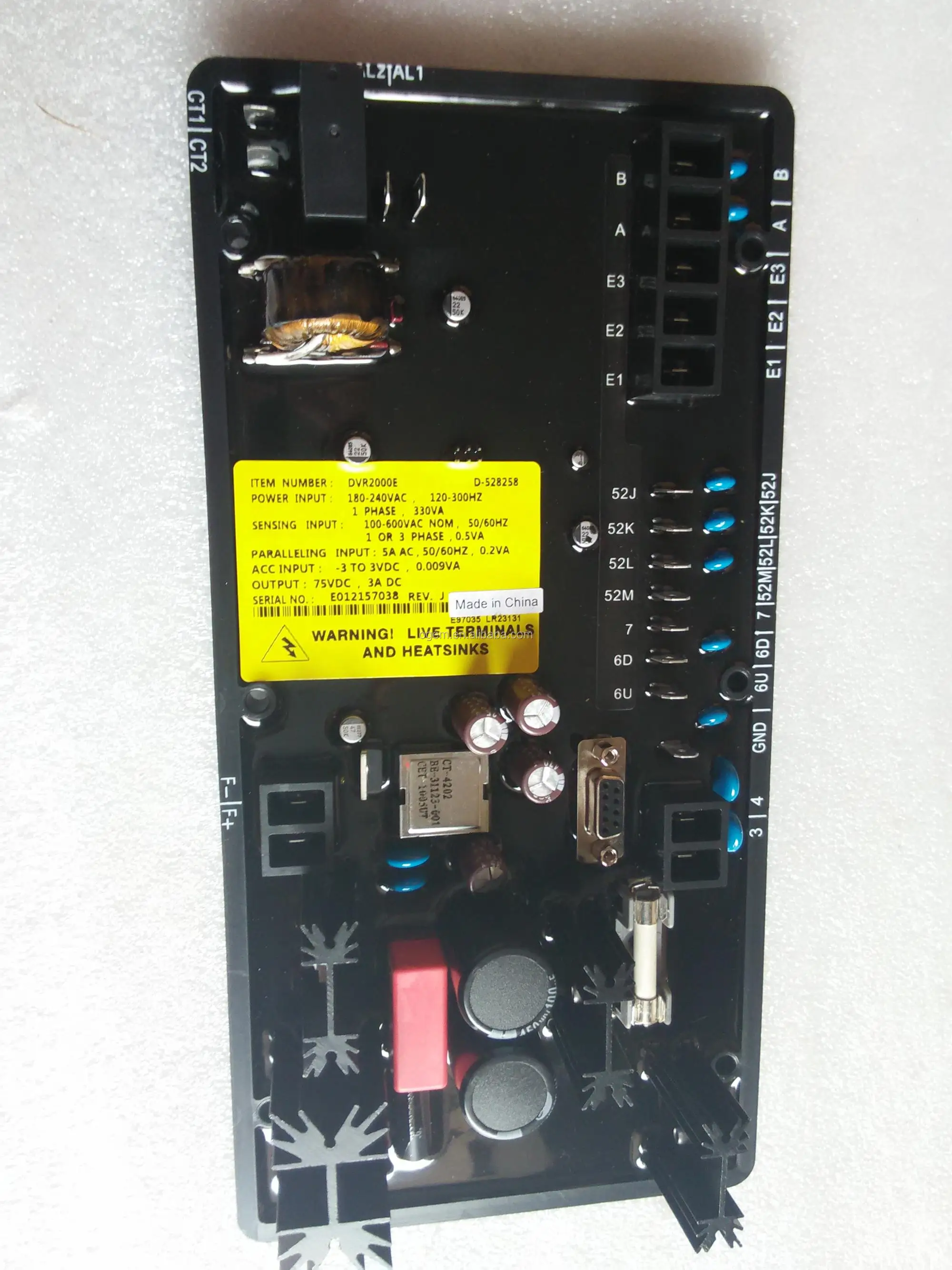 Cummins Generator Parts Avr Automatic Voltage Regulator Dvr2000e Buy