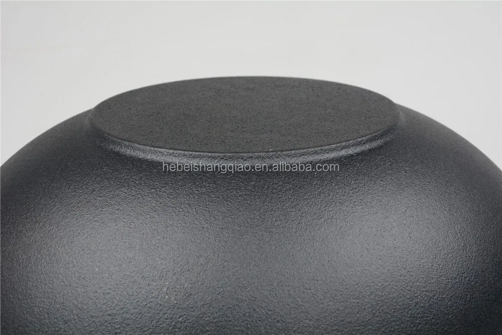 Cast Iron Wok For Electric Or Induction Cooktop With Wooden Lid Buy