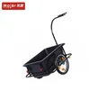 plastic poly bike bicycle motorcycle folding carrier jogger cargo luggage utility trailer with drawbar