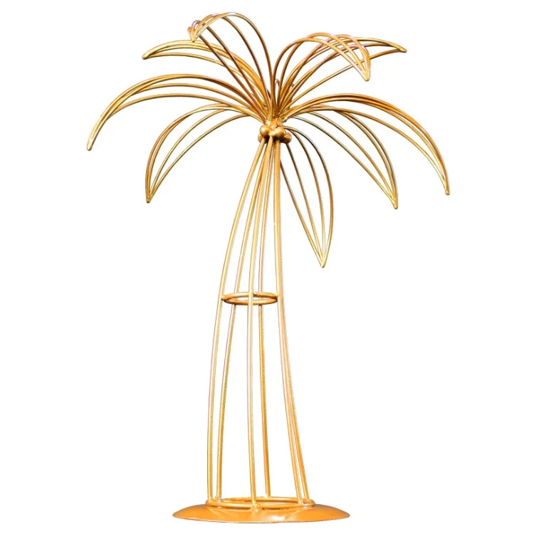 2018 Latest Iron Coconut Tree Centerpiece,Stage Event Decorations