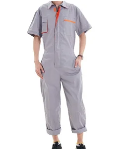 Grey Cotton Factory Uniform Worker Coverall Grey Cotton Factory Uniform Worker Coverall