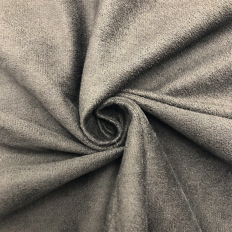 home textile knitted faux 100% polyester micro suede fabric