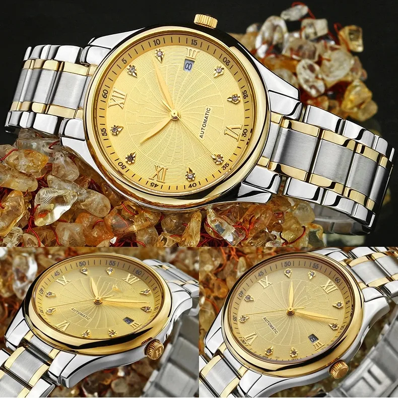 Top Quality No Battery Watches Men Luxury Brand Automatic Buy