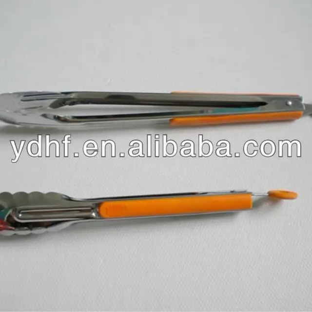HF 306 stainless steel cooking tongs set,tong kitchen utensils