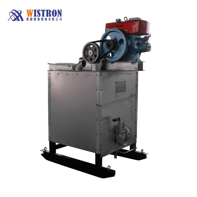 Thermoplastic paint preheater heat road marking paint machine