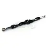 Cross Flame Style 9 Inch Motorcycle Shift Lever Linkage for Harley Davidson FLHR, FLT, FLHT Dressers