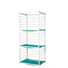 3-Layers Customized Storage Plastic Ball Display Stacking Rack Shelf for Supermarket