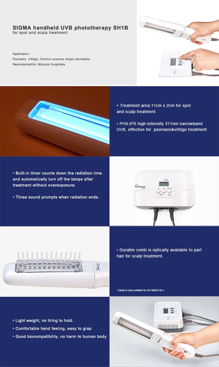 Sh1b 311nm Nb Uvb Nb Narrowband Uvb Phototherapy Psoriasis Vitiligo Treatment Effective Safe Low Price Light Therapy Uv Lamp Buy Uvb Phototherapy Uvb Lamp 311nm Phototherapy 311nm Uv Phototherapy Lamp Product On Alibaba 