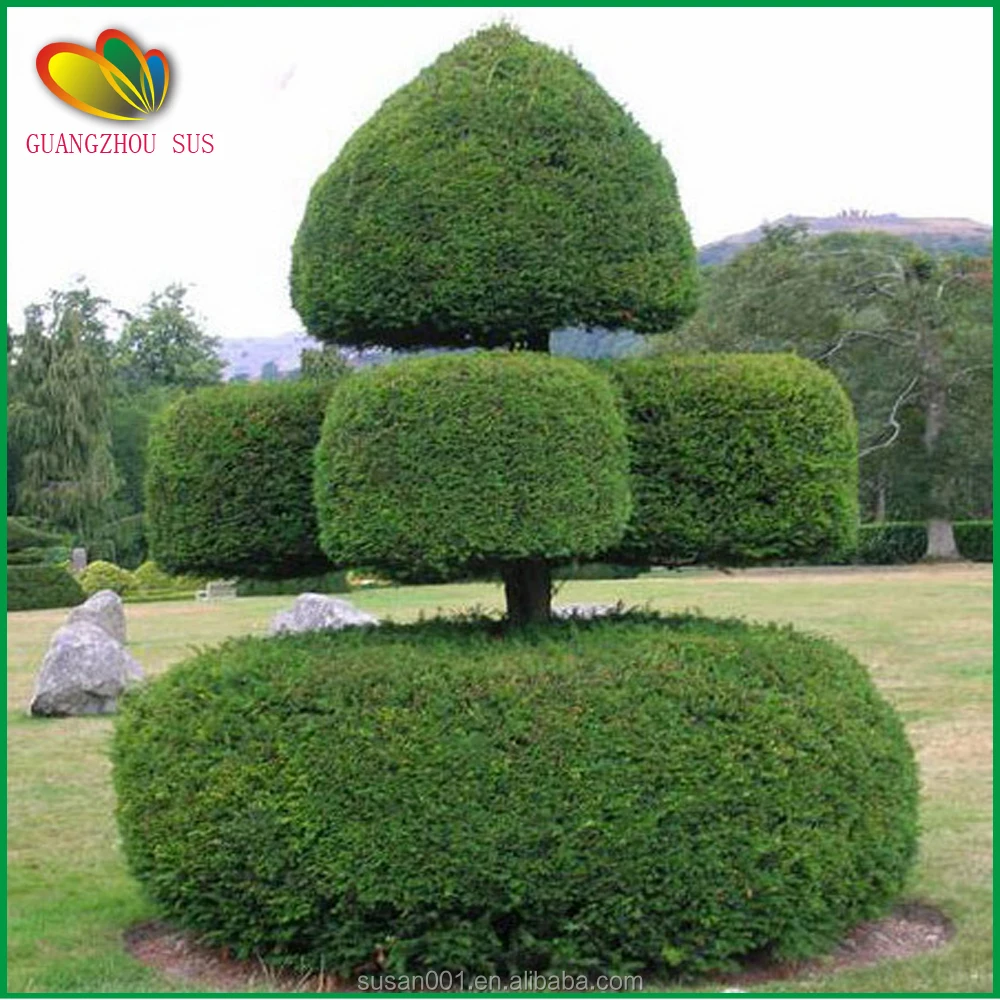 Customized Artificial Topiary Plastic Sculpture Garden Decor Artificial