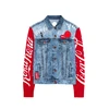 China Supplier Brand Denim Jacket For Lady