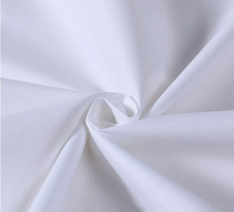 Polyester Cotton Fabric 133*72 Poplin 115gsm Woven By Air Jet Loom ...