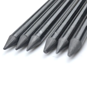 All Black Woodless Complete Carbon Waterproof Pencil For Art Sketch ...