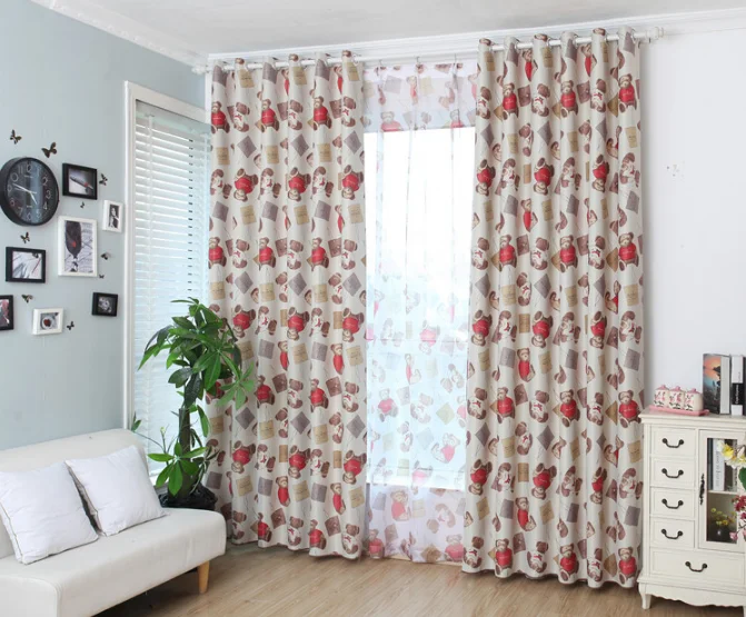 country style curtains