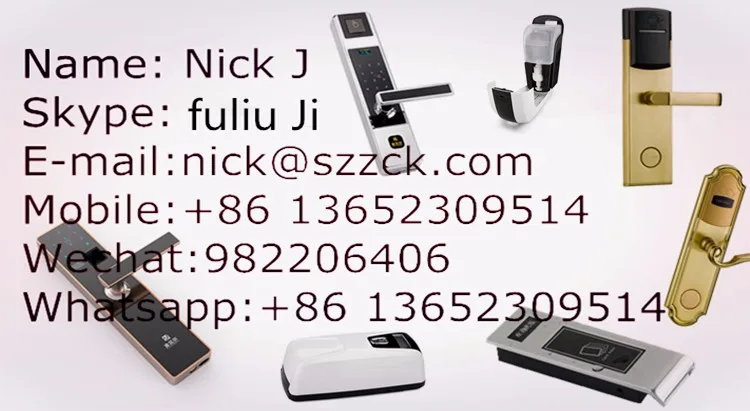 Most popular and well sold big hotel rfid card lock