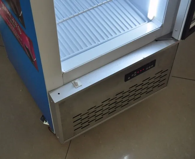 Vertical Ice Cream Frozen Display Freezer With Led Buy Vertical Ice