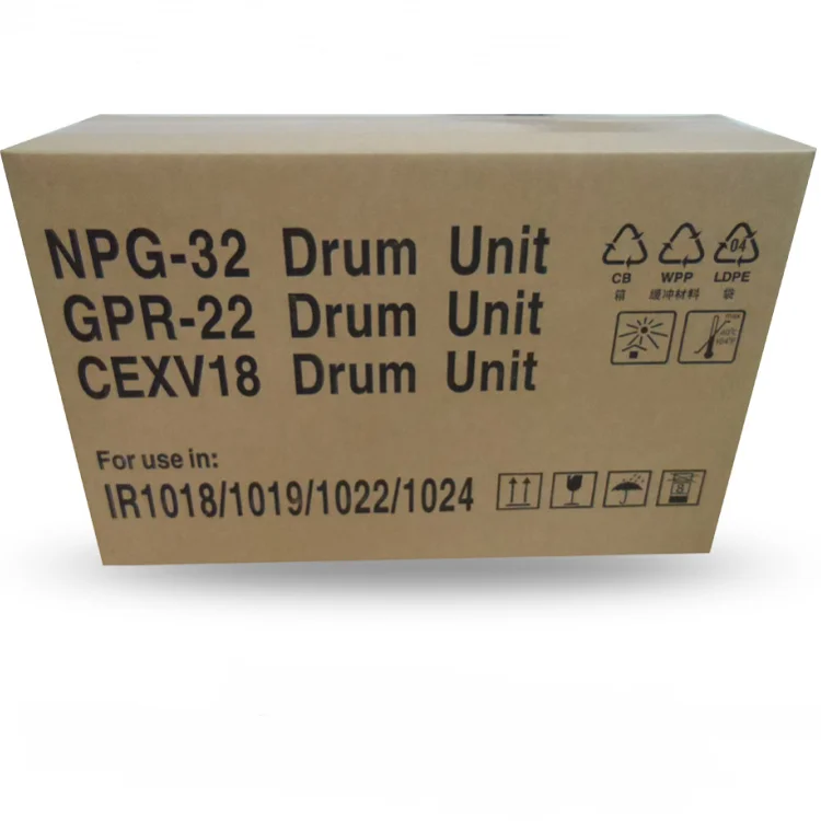 Npg32 Gpr22 Cexv18 Drum Unit For Canon Ir1018 Ir1020 Ir1022 Ir1023