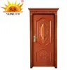 SC-W087 Exterior Position and Solid Wood Door Material single wood doors exterior