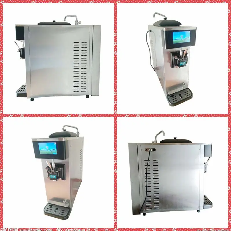 Vending Ice Cream Machine In Italy Automatic Sundae Ice Cream Vending