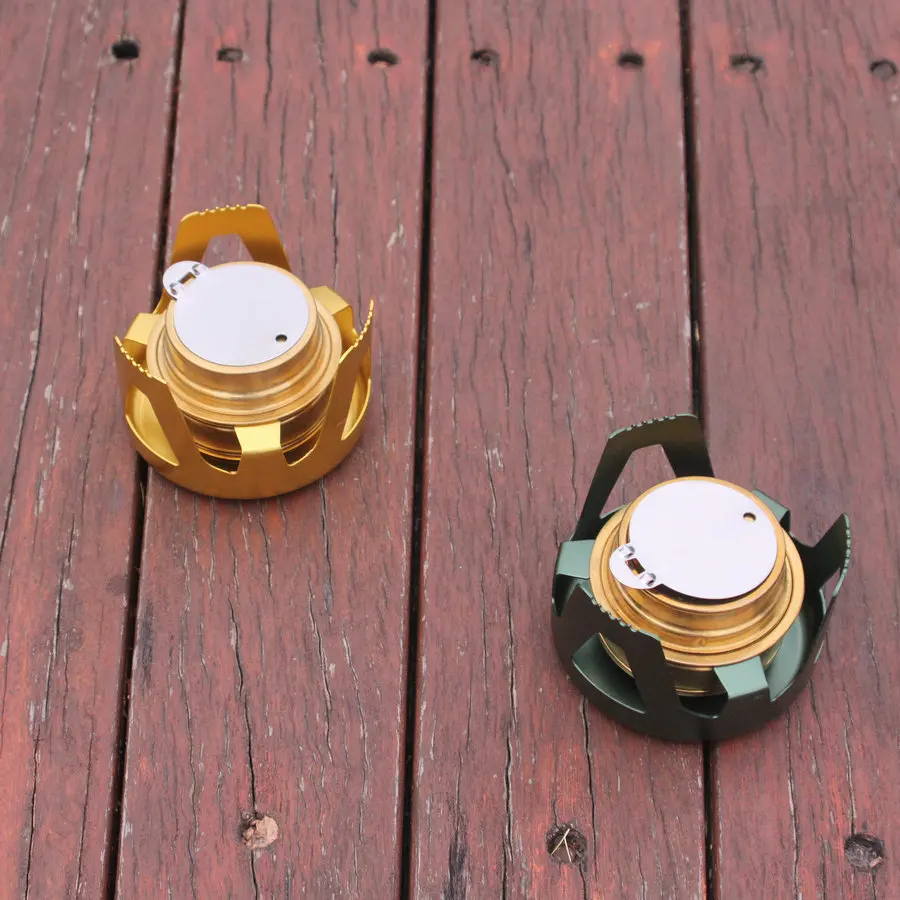 Lightweight Portable Liquid Fuel Alcohol Stove For Camping Hiking