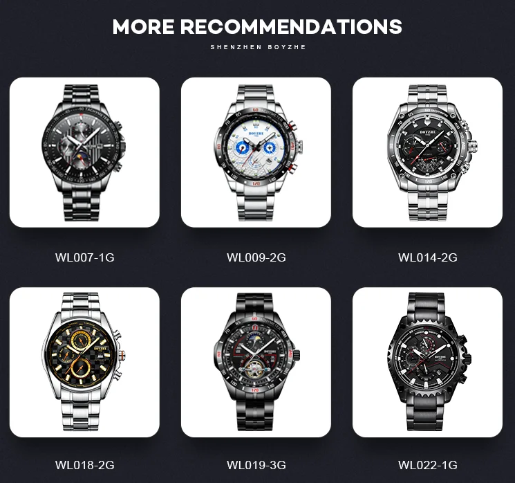 Men Waterproof Sport Automatic Mechanical Business Wrist Watches Top