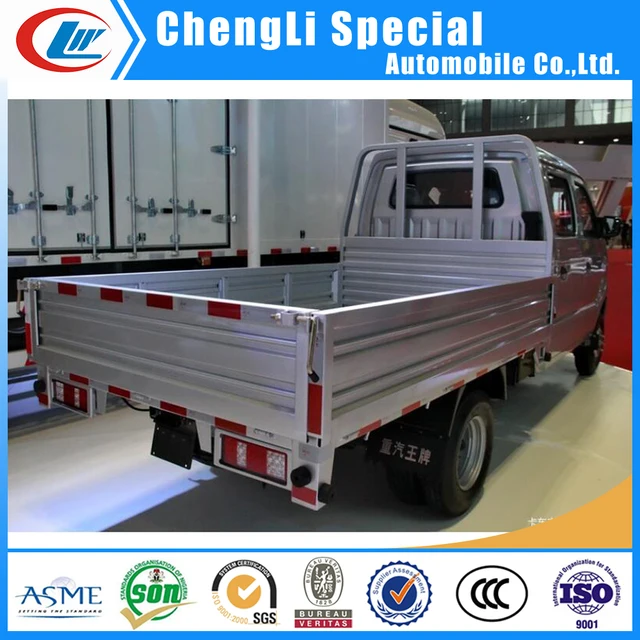 CDW mini logistics vehicle 3000KG light cargo box truck 1Tons Sinotruk mini van