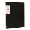 Top sale PP cover spiral file folder 20 pocket display book with ring binder
