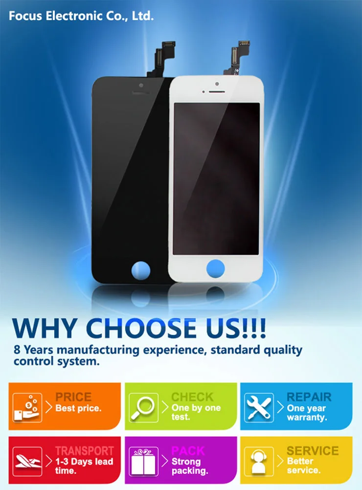 custom lcd and touch screen for iphone 6