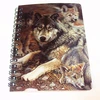Customized printing 3d notebook for school student exercise/diary notebook friendly material