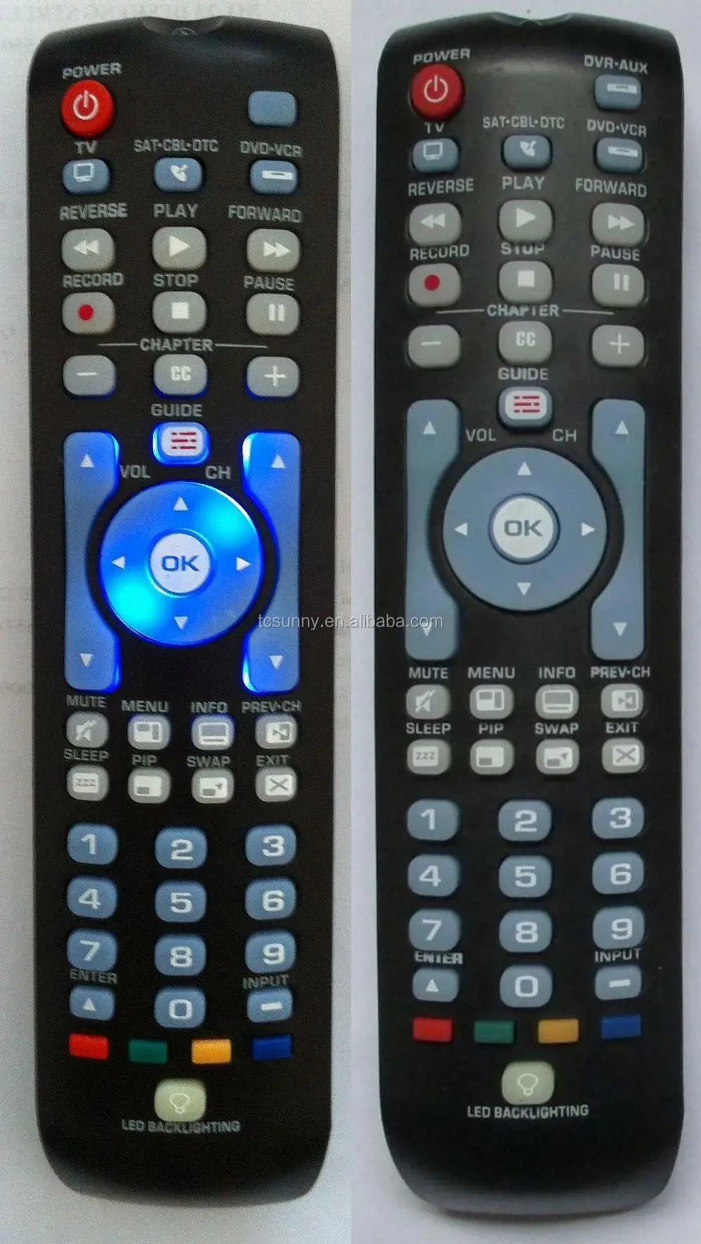 backlit universal remote control RCA RCRN04GR Series