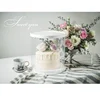 Manufacturer Wholesale Custom PVC Transparent PVC Cake Box White Birthday Cake Packaging Extra Height for 6/8 Inches