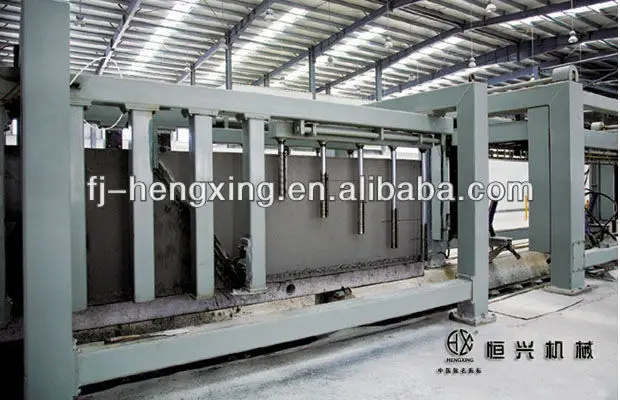 Firewall autoclave areated concrete block production line AAC block machine
