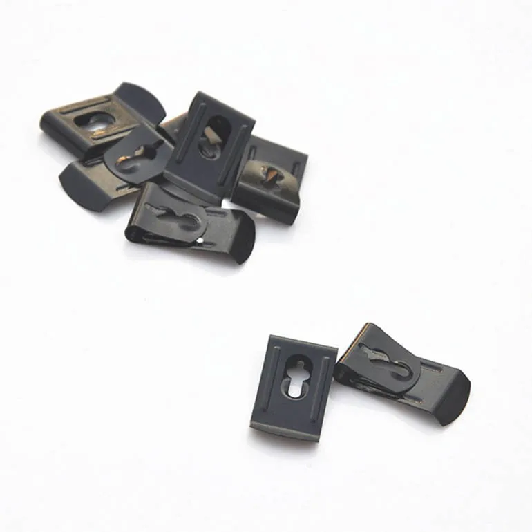 Personalized Flat Spring Steel Belt Clips For Tape Measure