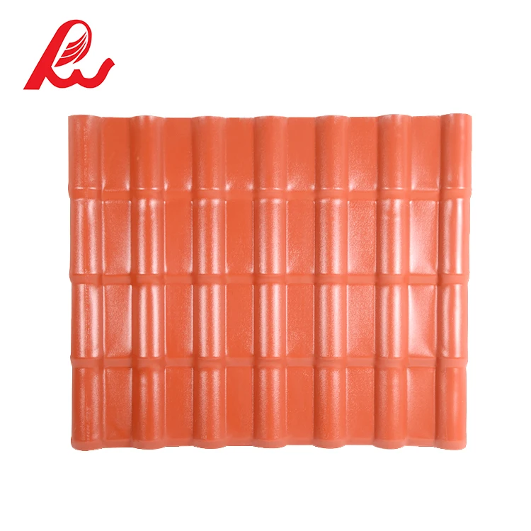 Synthetic resin roof tile