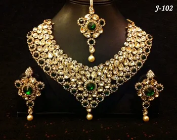 polki necklace set designs