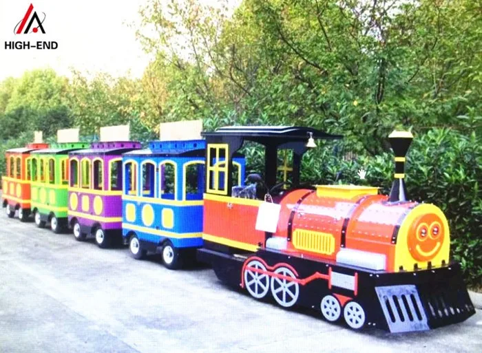 2017 Hot New Products Amusement Park Equipment Trackless Train/backyard