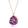 Light Amethyst Druzy stone pendant necklace,Drusy agate necklace, druzy agate necklace