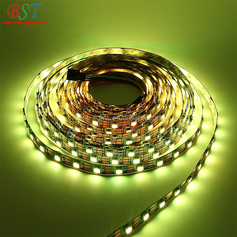 alibaba best selling products build-in IC addressable rgb ws2812 led strip warm white