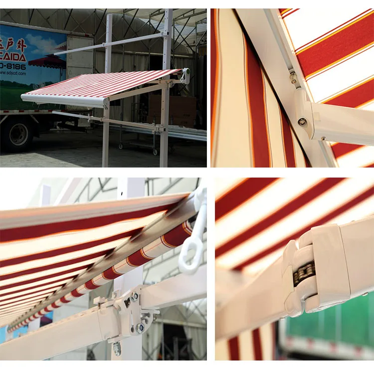 Aluminum Retractable Used Aluminum Awnings With Large Valance Buy