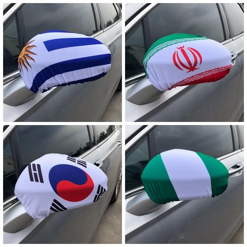 Outdoor Advertising Israel Car Mirror Cover Flag Buy Car Mirror Flag