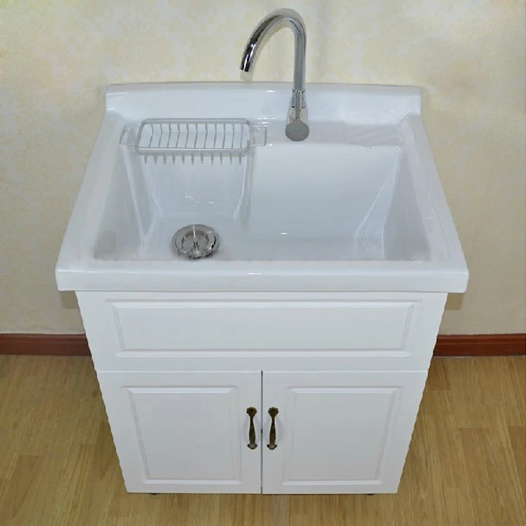 Qierao Laundry Tub With Cabinet Ld01 Buy Laundry Cabinet