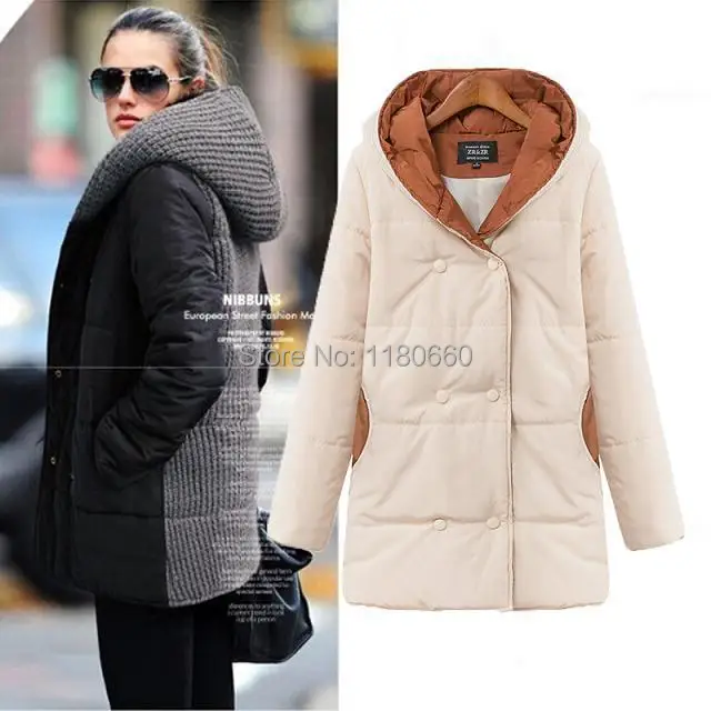 New 2014 Fashion Brand font b Winter b font Coat Women Long Style Duck Down Jacket