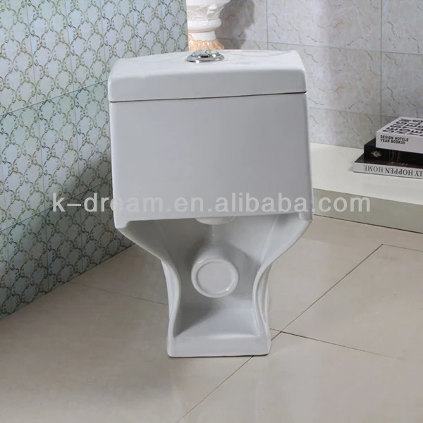 One Piece Sanitary Wares Products Gravity Flushing Squatting Water