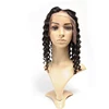 Wholesale european kosher brazilian virgin cuticle aligned hair curl lace frontal real human hair wig