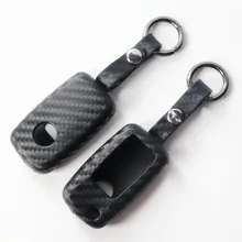 Бесплатная доставка 2 3 пуговицы углерода волокно силиконовые ключи чехол ракушки для Фольксваген Jetta гольф 4 5 6 мужские поло Бора ключи Fob