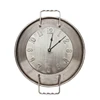 Retro style home decoration wall clock antique old craft iron pot creative design wall clock no second hand clock
